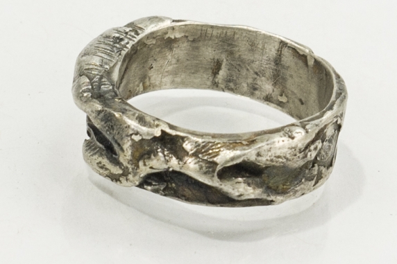 sculptural men's ring
