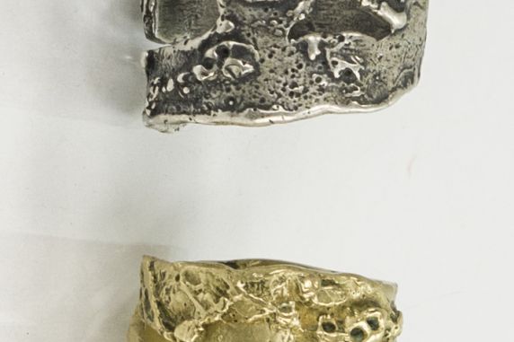 cast silver jewelry made in the USA