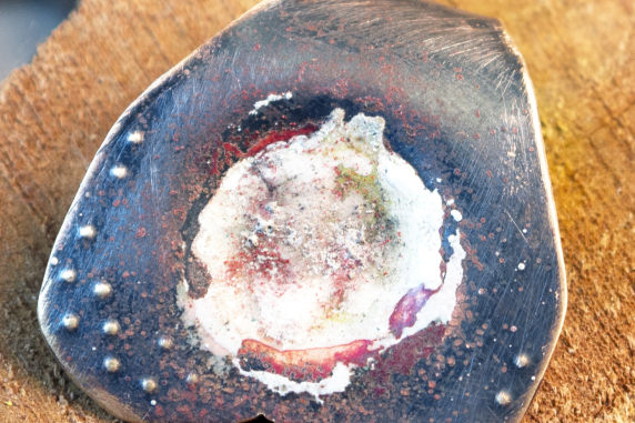 mixed media art jewelry