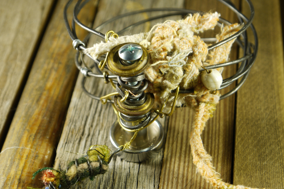 Industrial steel wire, steampunk jewelry