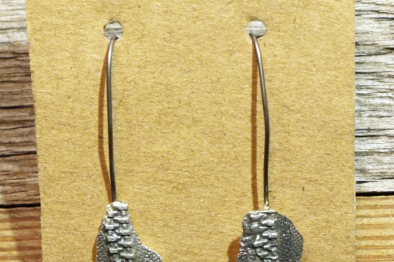 zipper earrings