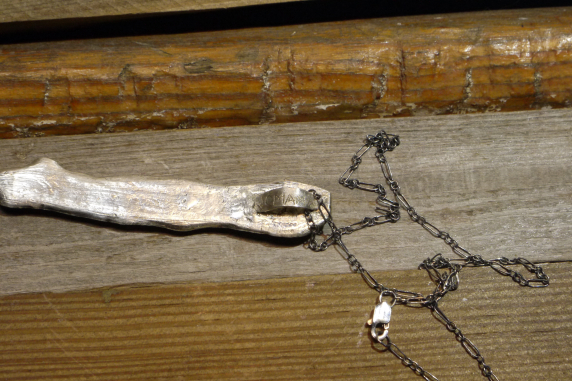 ooak sterling silver neckalce