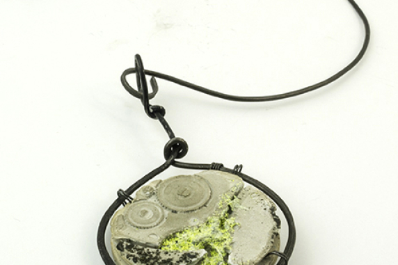 cast concrete jewelry