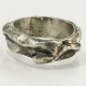 rugged organic style ring one of a kind me's ring