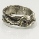 organic design ring unique men's ring