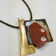 sculptural jewelry contemporary necklace