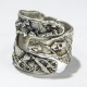 organic ocean barnacle jewelry adjustable and unisex ocean ring