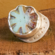 starburst glass fabricated jewelry