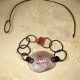 "Be the change" pewter bracelet necklace conversion