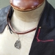 boho leather necklace free people style