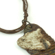 industrial screw imprint vegan jewelry
