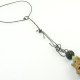 nature inspired necklace sustainable organic jewelry