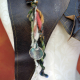 colorful yarn fringe Free People style bib necklace