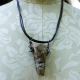 simple statement organic eco friendly necklace