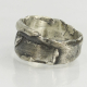 one of a kind men's ring sculptural men's ring
