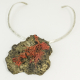 shown with pendant (not included) sterling silver choker