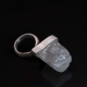 sterling silver handcrafted ring industrial jewelry