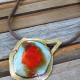 prong set on brass gypsy style jewelry