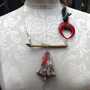 Grand Canyon wood necklace 