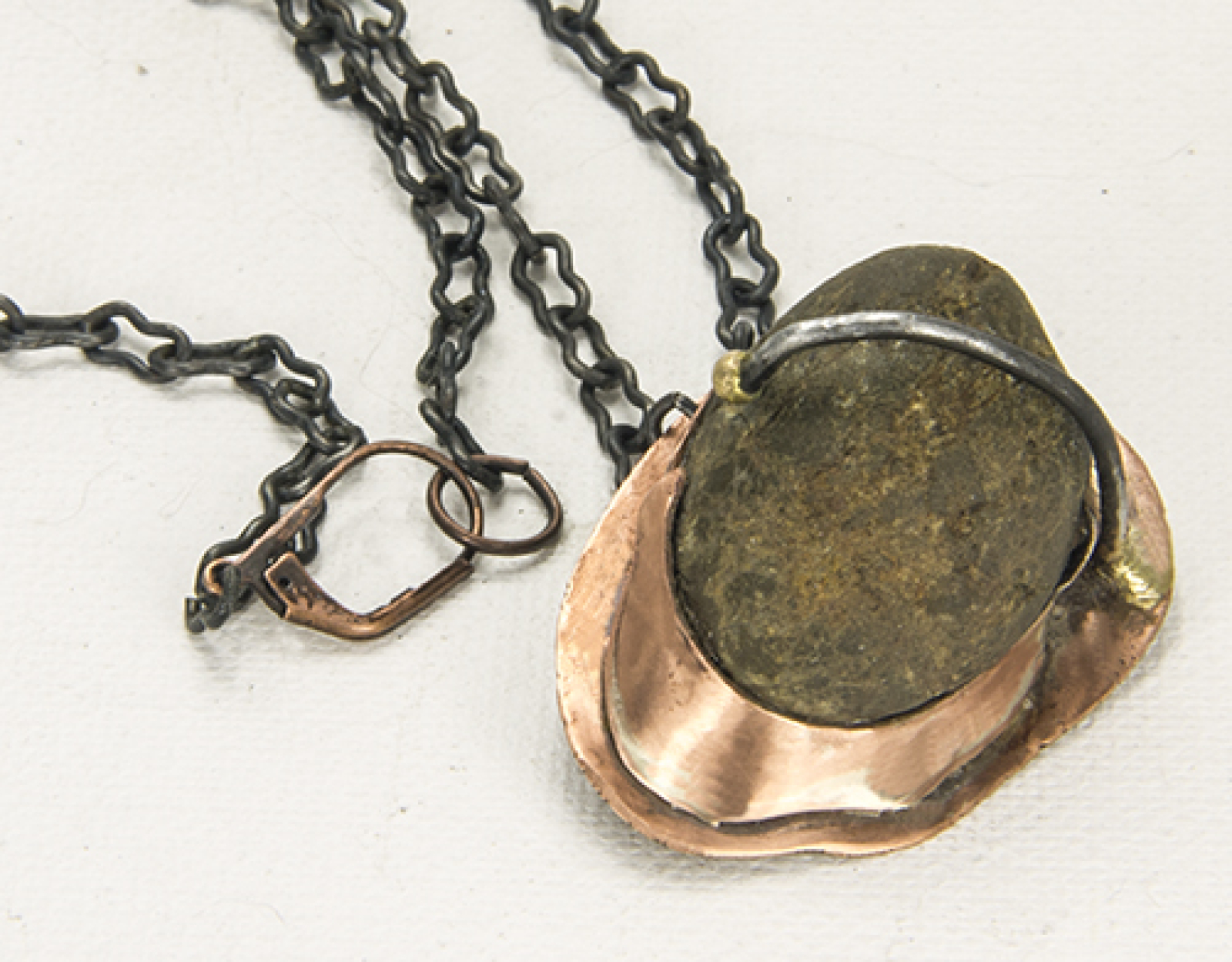 River rock necklace discount