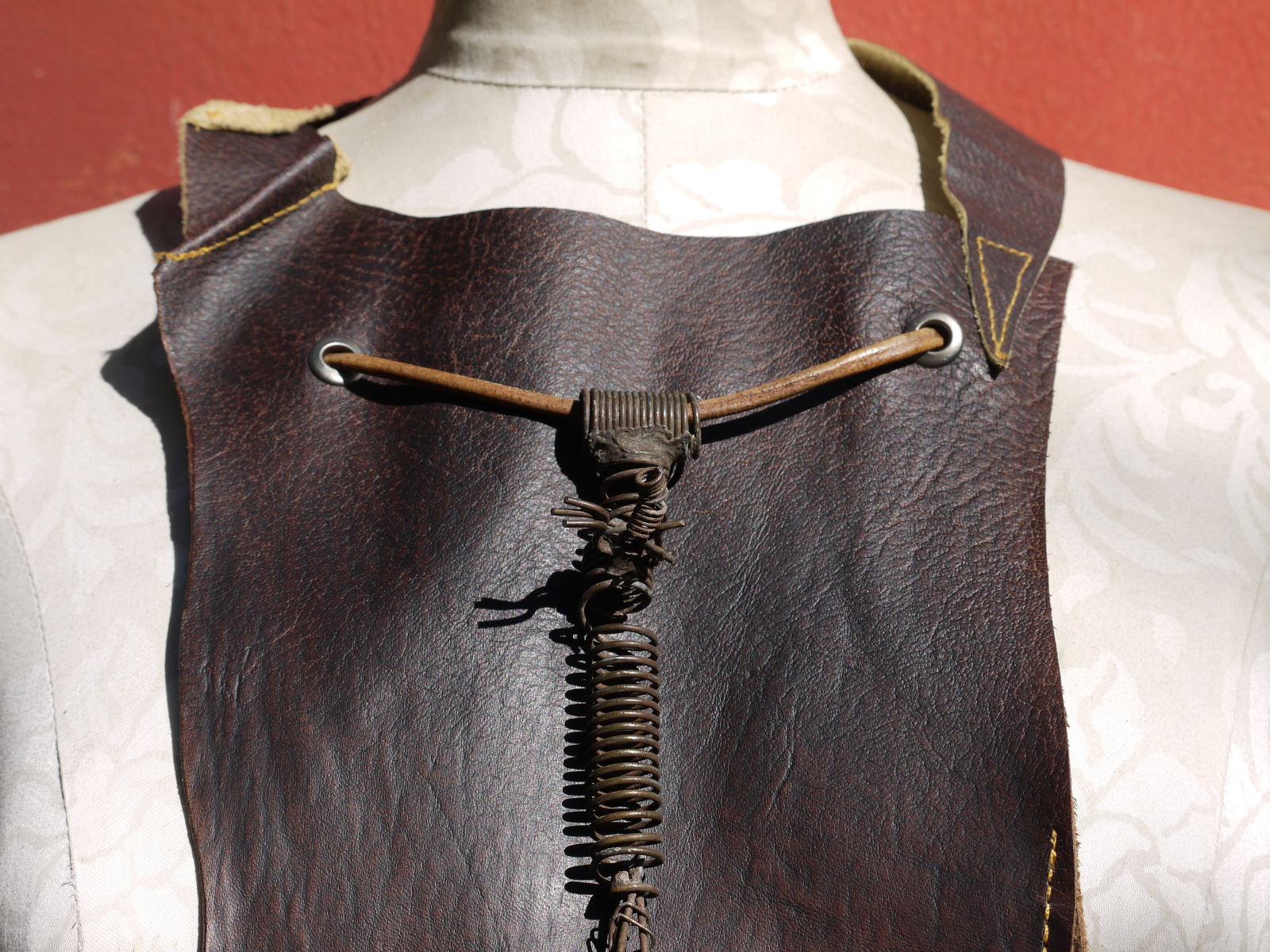 leather bib