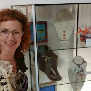 Jo @ Artserve BIG exhibit