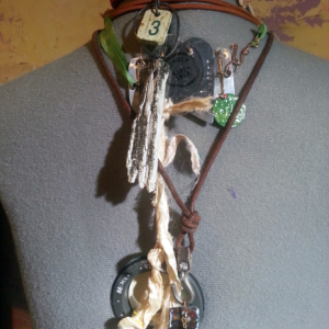 Layered necklaces in the works 